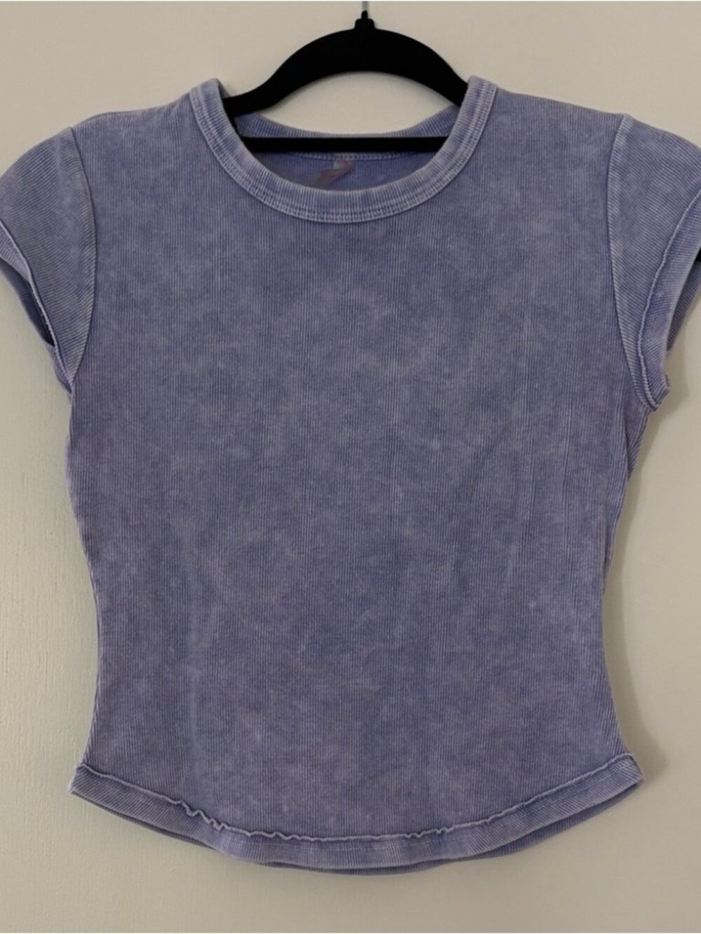 Women's Light Purple Baby Tee